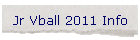 Jr Vball 2011 Info